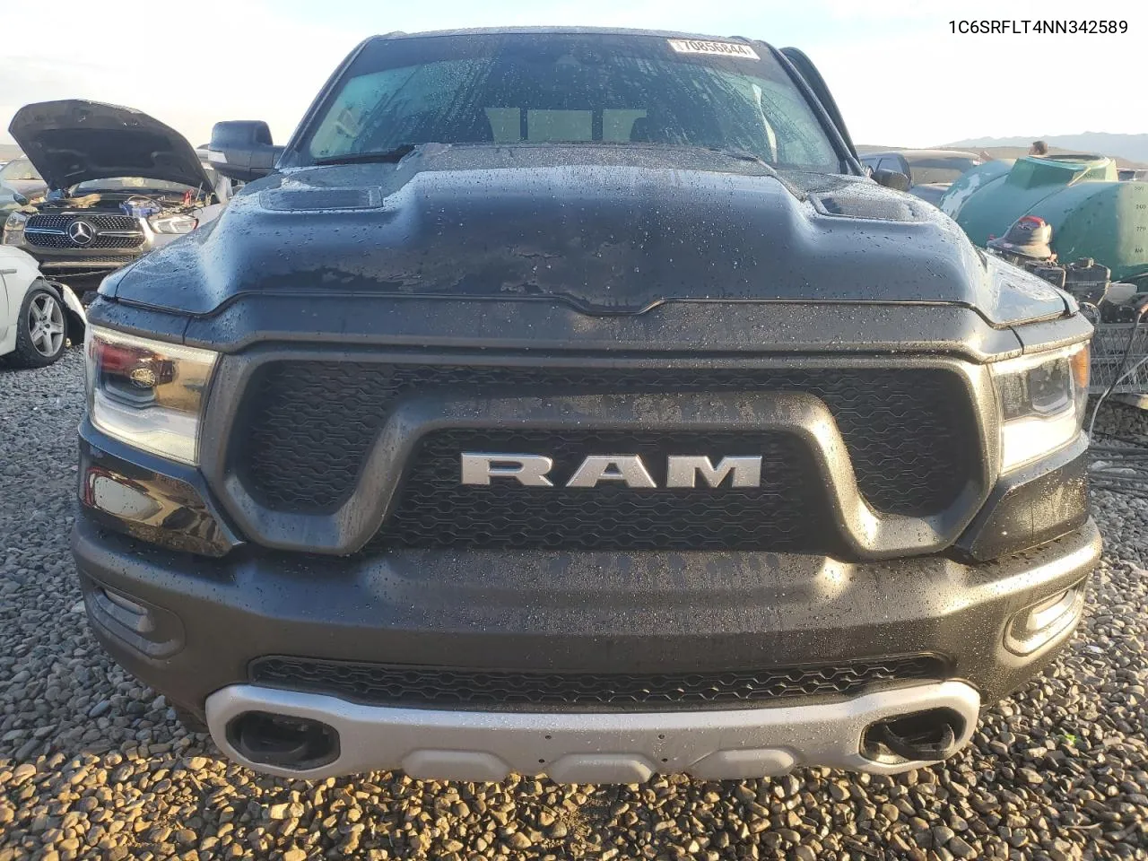 2022 Ram 1500 Rebel VIN: 1C6SRFLT4NN342589 Lot: 70856844