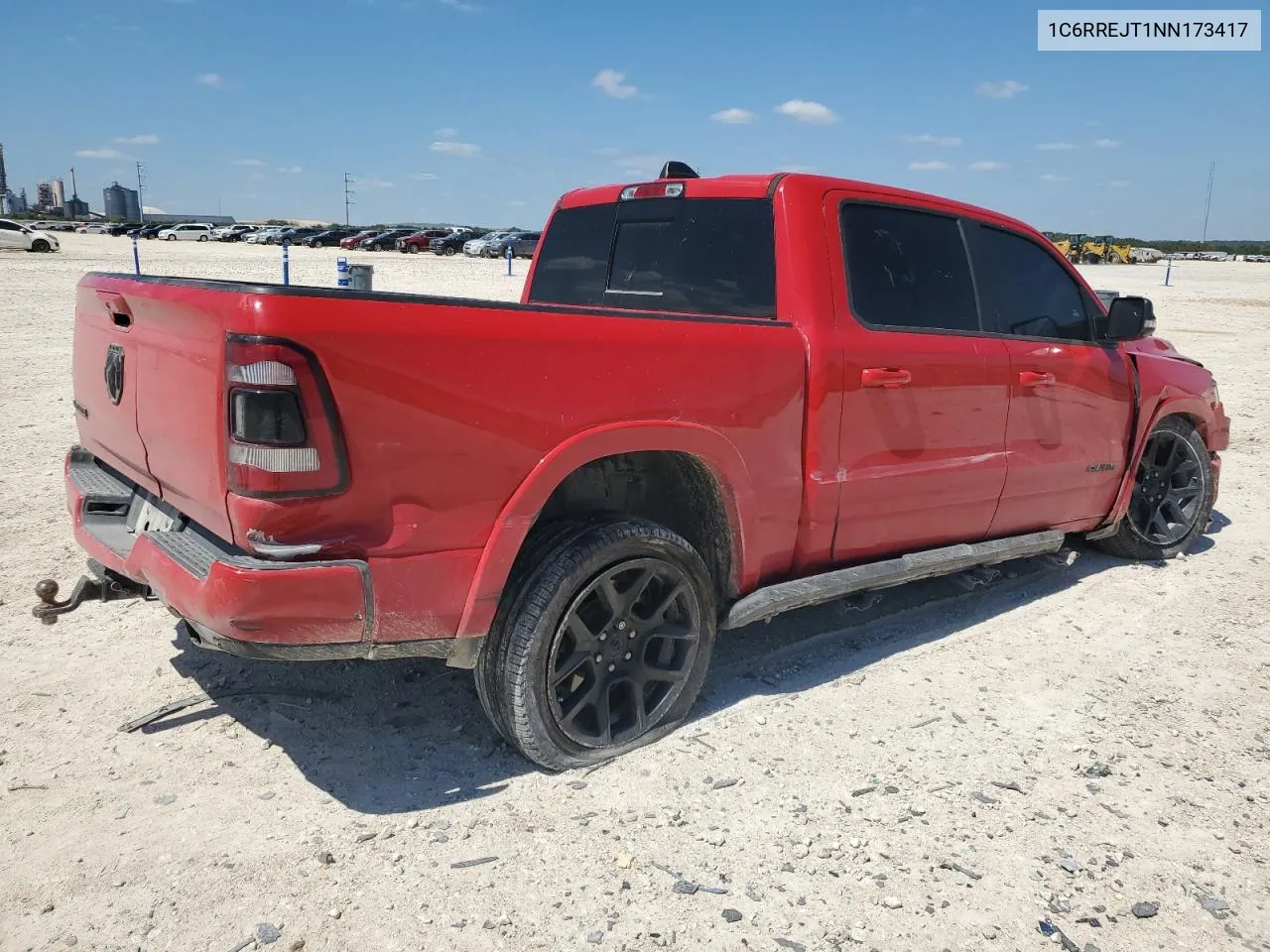 2022 Ram 1500 Laramie VIN: 1C6RREJT1NN173417 Lot: 71023294