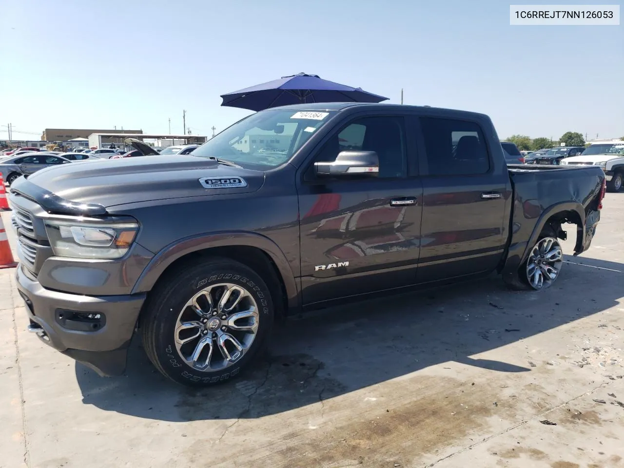 2022 Ram 1500 Laramie VIN: 1C6RREJT7NN126053 Lot: 71041364