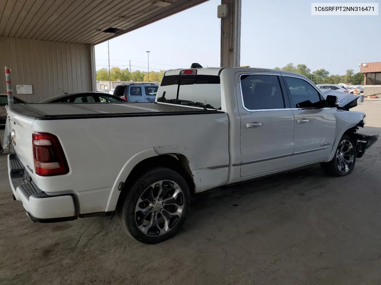 2022 Ram 1500 Limited VIN: 1C6SRFPT2NN316471 Lot: 71069904