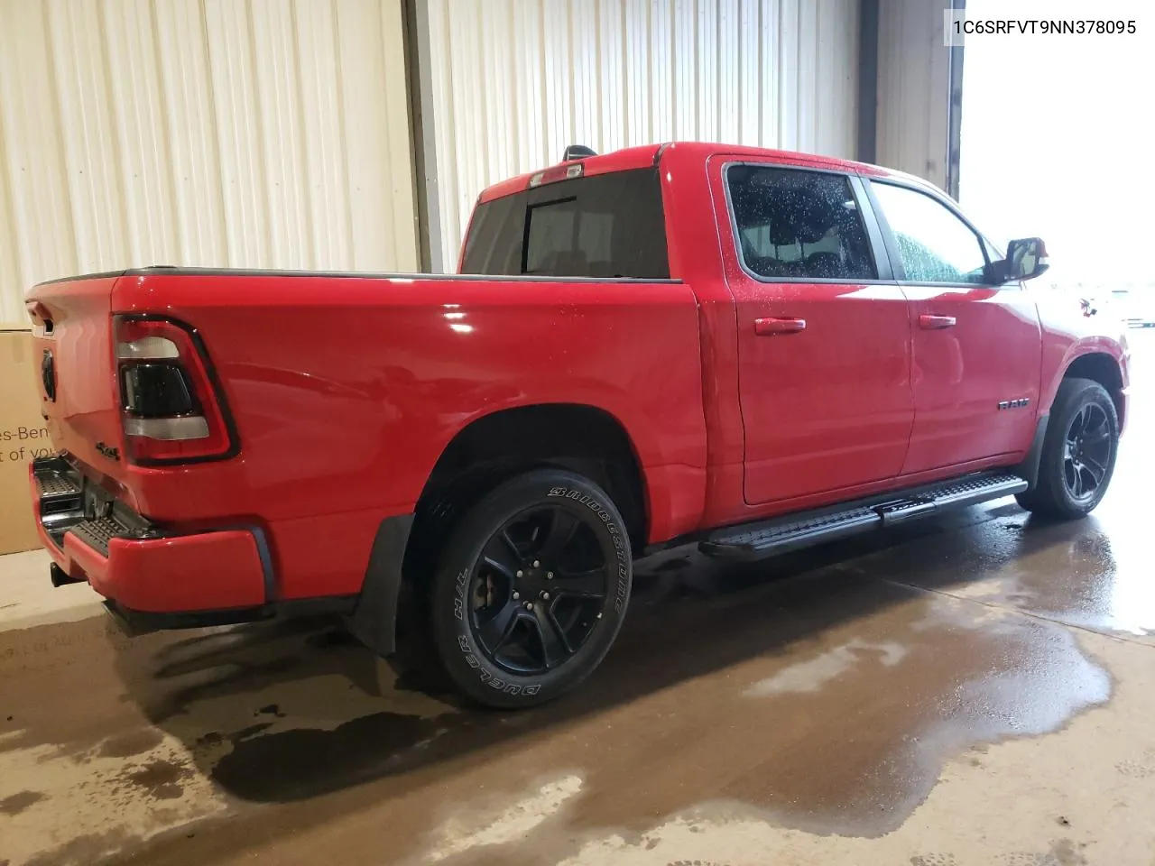 2022 Ram 1500 Sport VIN: 1C6SRFVT9NN378095 Lot: 71258344