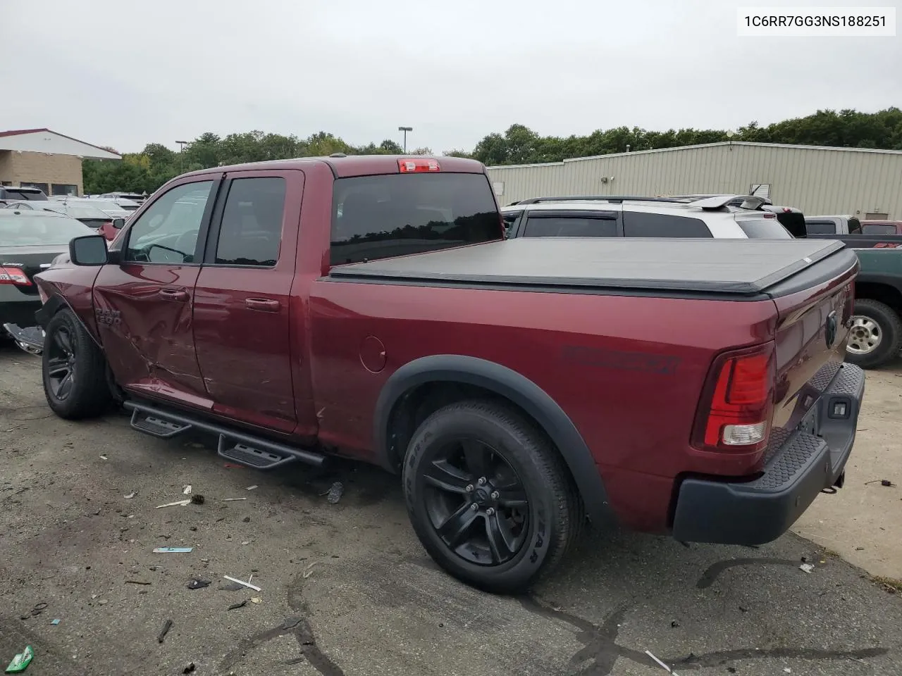 2022 Ram 1500 Classic Slt VIN: 1C6RR7GG3NS188251 Lot: 71396294