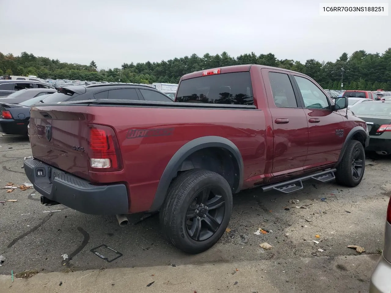 2022 Ram 1500 Classic Slt VIN: 1C6RR7GG3NS188251 Lot: 71396294