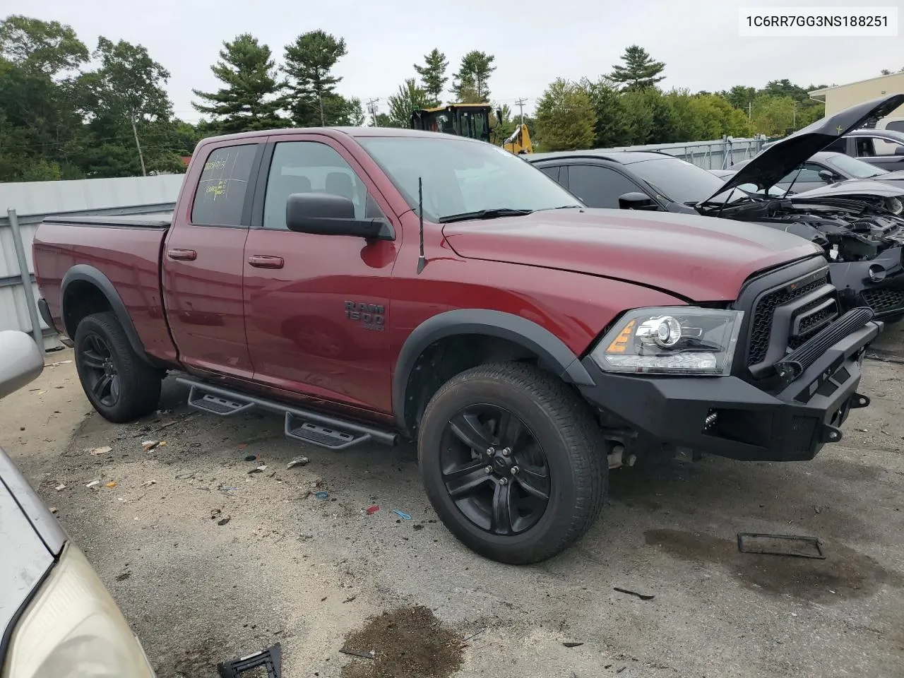 2022 Ram 1500 Classic Slt VIN: 1C6RR7GG3NS188251 Lot: 71396294