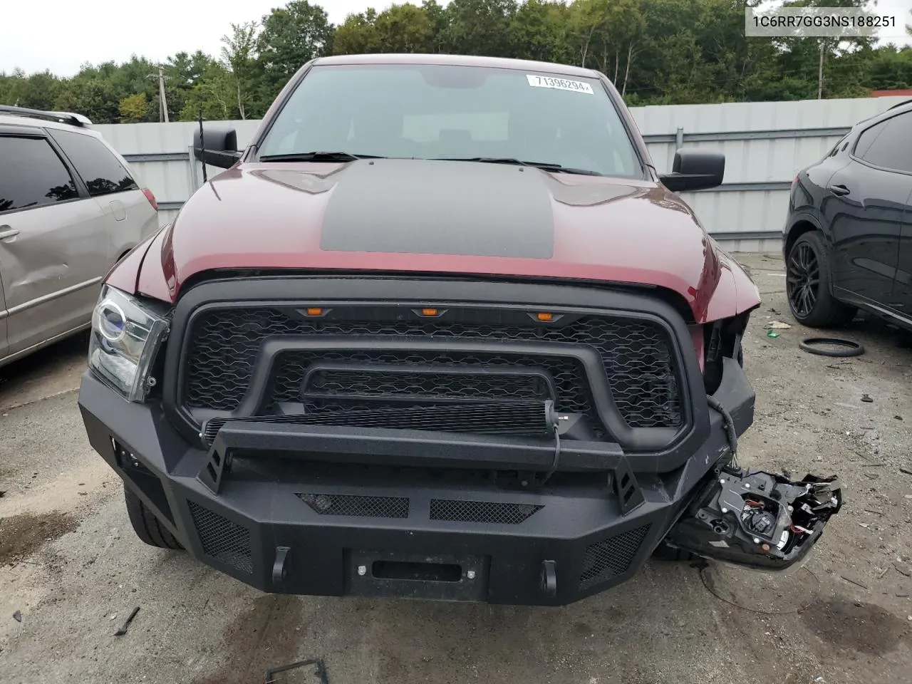 2022 Ram 1500 Classic Slt VIN: 1C6RR7GG3NS188251 Lot: 71396294