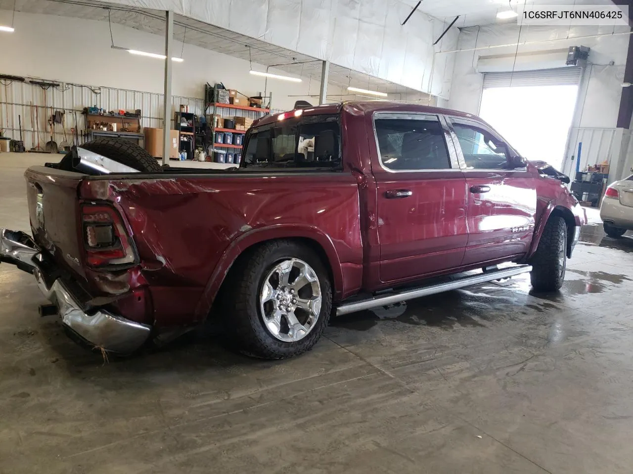 2022 Ram 1500 Laramie VIN: 1C6SRFJT6NN406425 Lot: 71457354