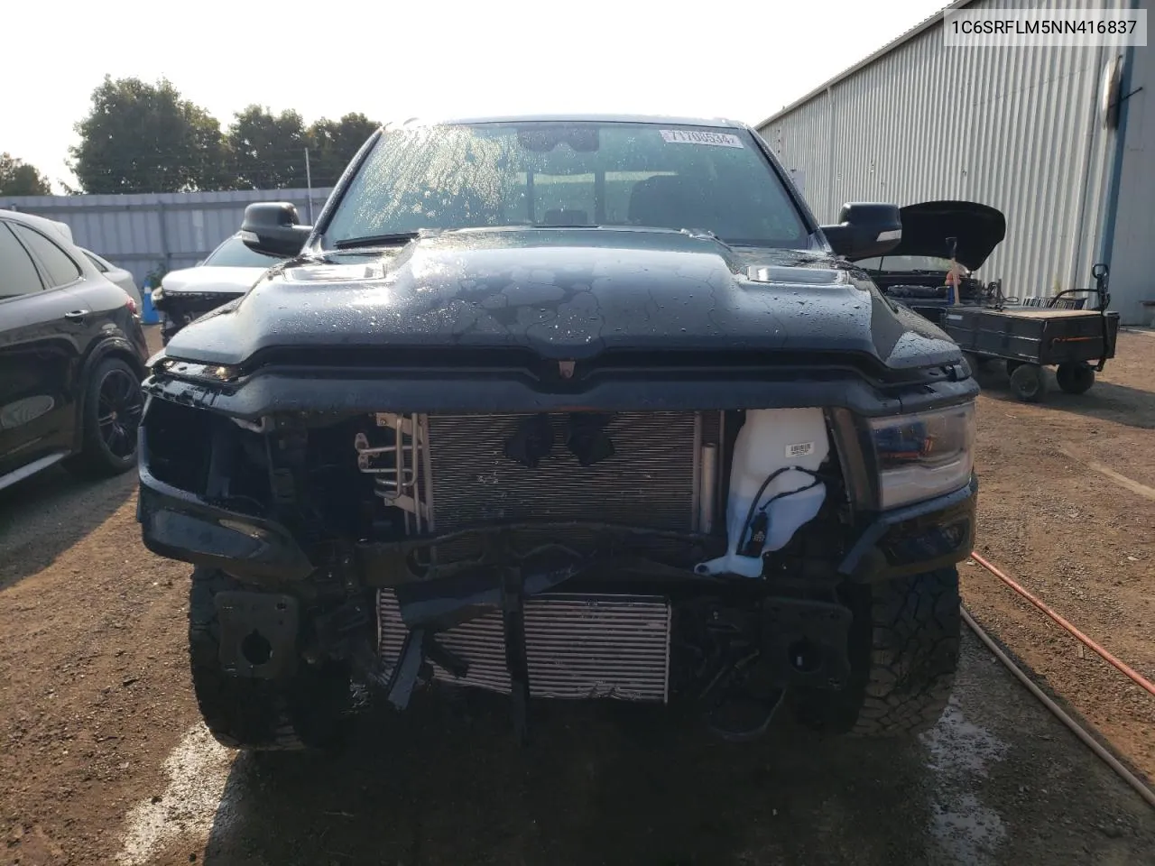 2022 Ram 1500 Rebel VIN: 1C6SRFLM5NN416837 Lot: 71708534