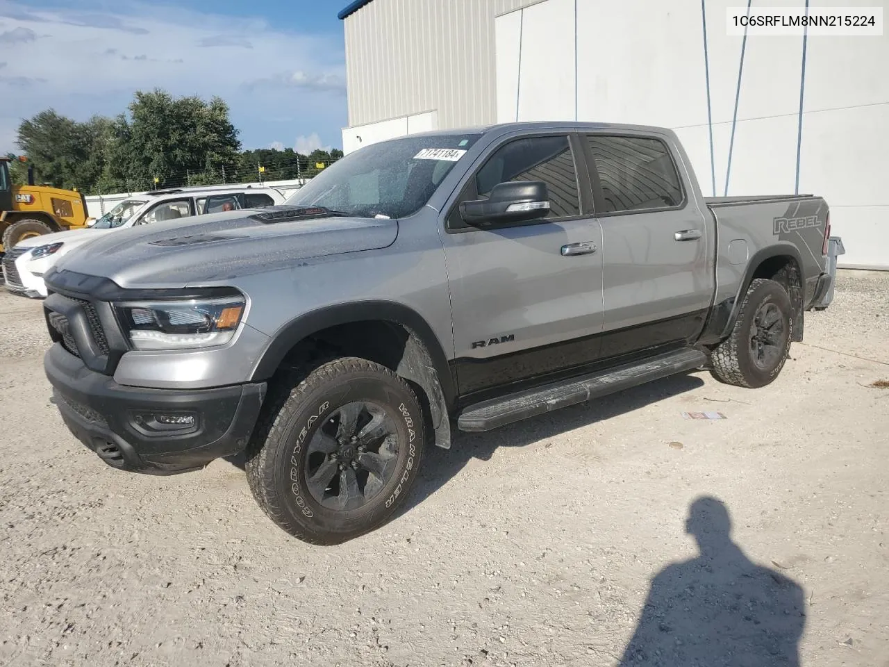 2022 Ram 1500 Rebel VIN: 1C6SRFLM8NN215224 Lot: 71741184