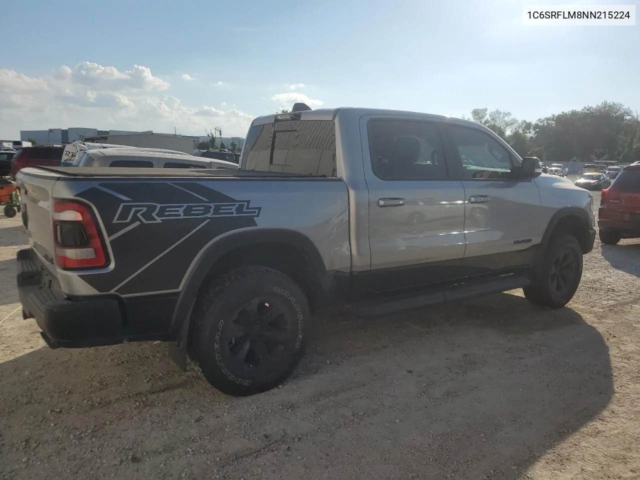 2022 Ram 1500 Rebel VIN: 1C6SRFLM8NN215224 Lot: 71741184