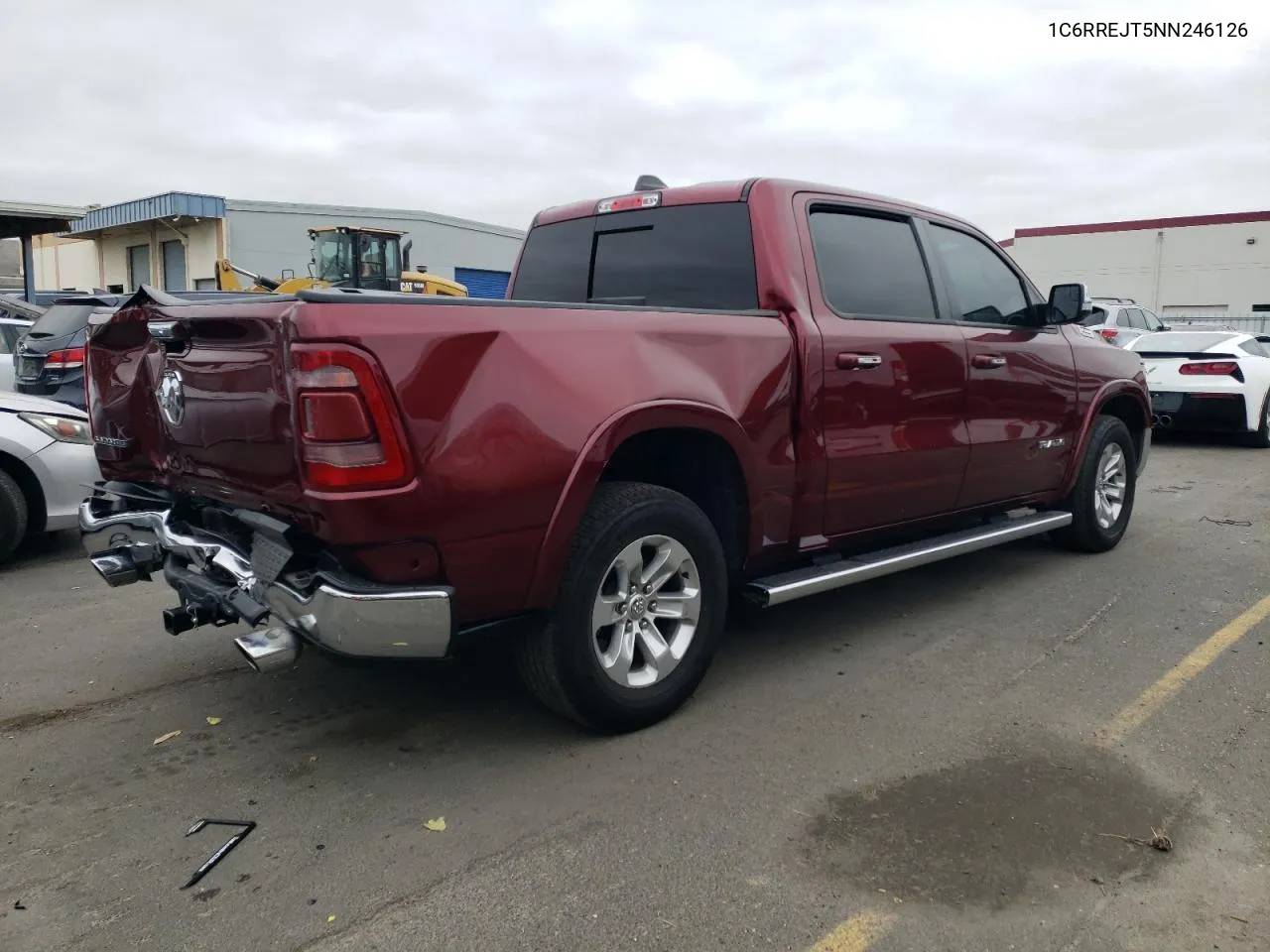 2022 Ram 1500 Laramie VIN: 1C6RREJT5NN246126 Lot: 71779034