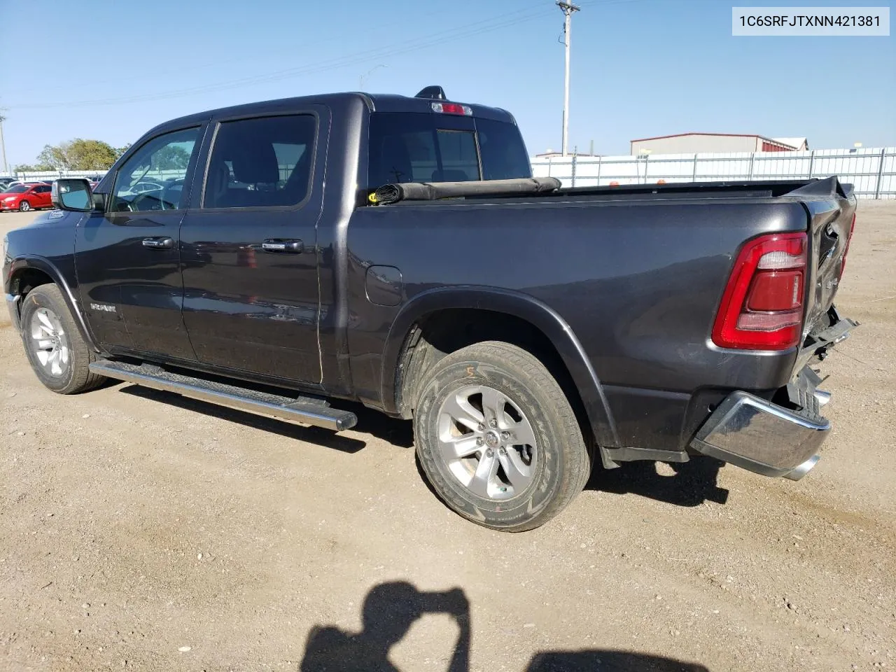 2022 Ram 1500 Laramie VIN: 1C6SRFJTXNN421381 Lot: 71969394