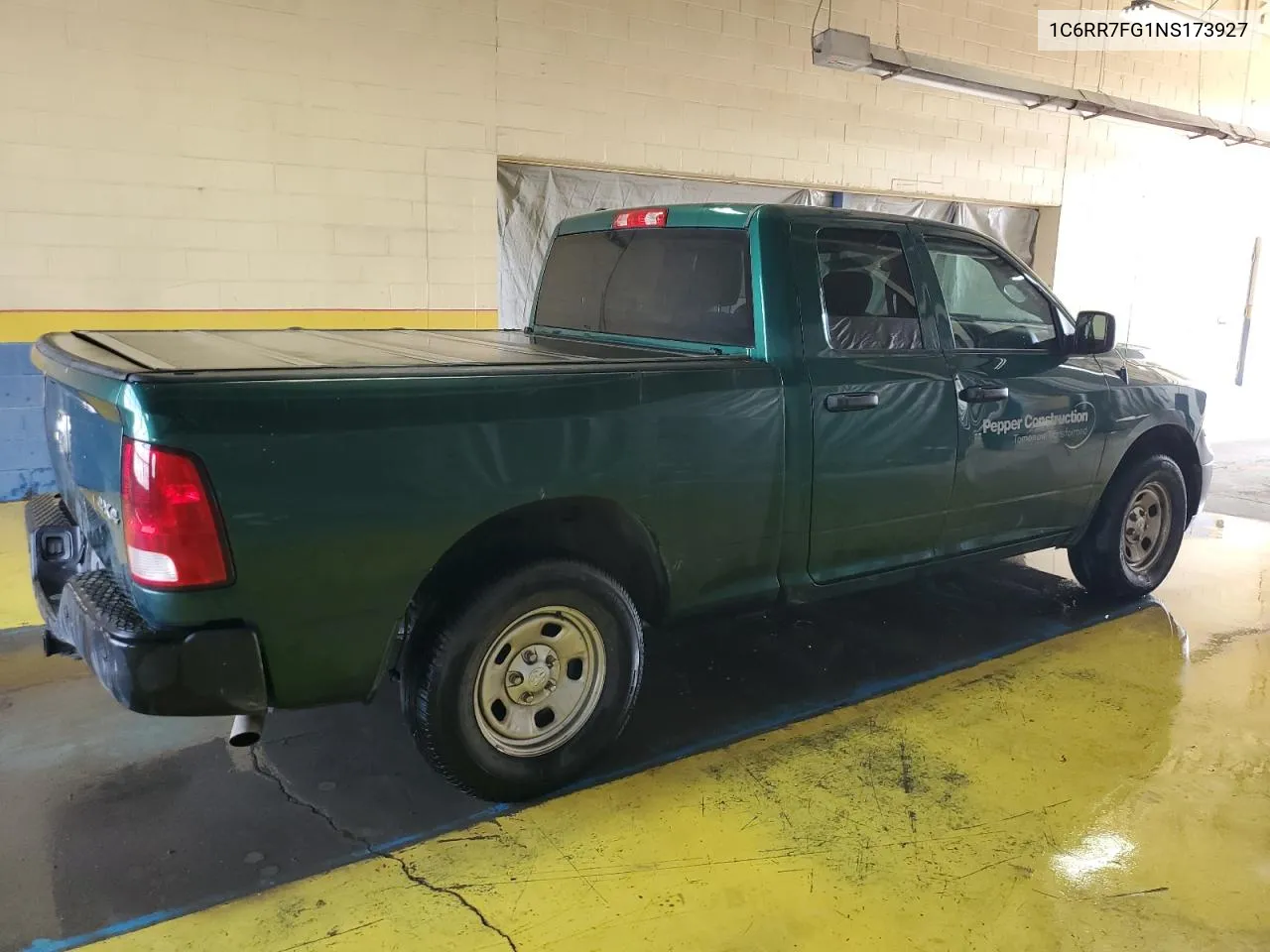 2022 Ram 1500 Classic Tradesman VIN: 1C6RR7FG1NS173927 Lot: 72000844