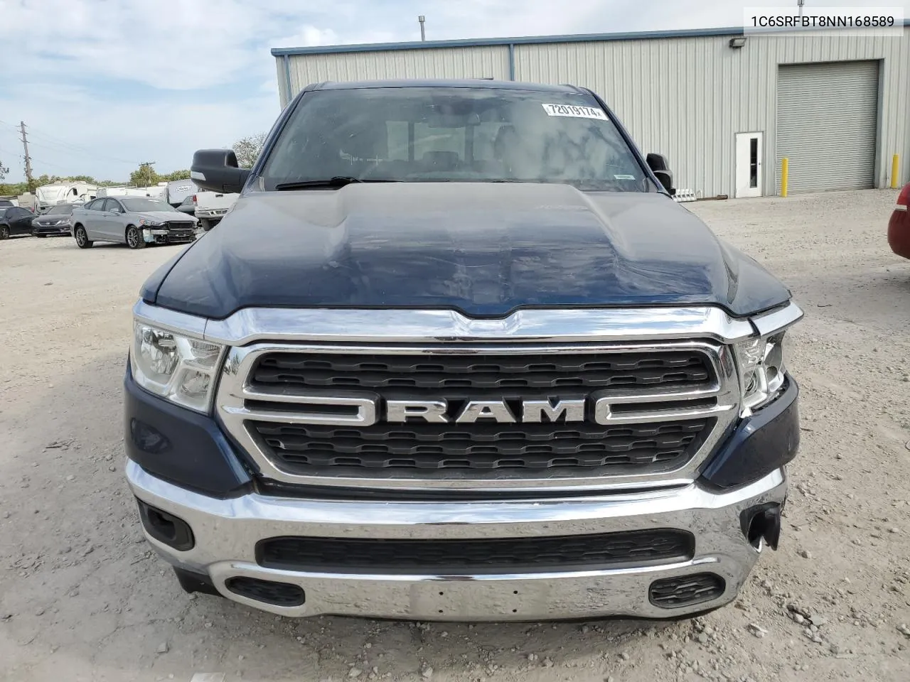 1C6SRFBT8NN168589 2022 Ram 1500 Big Horn/Lone Star