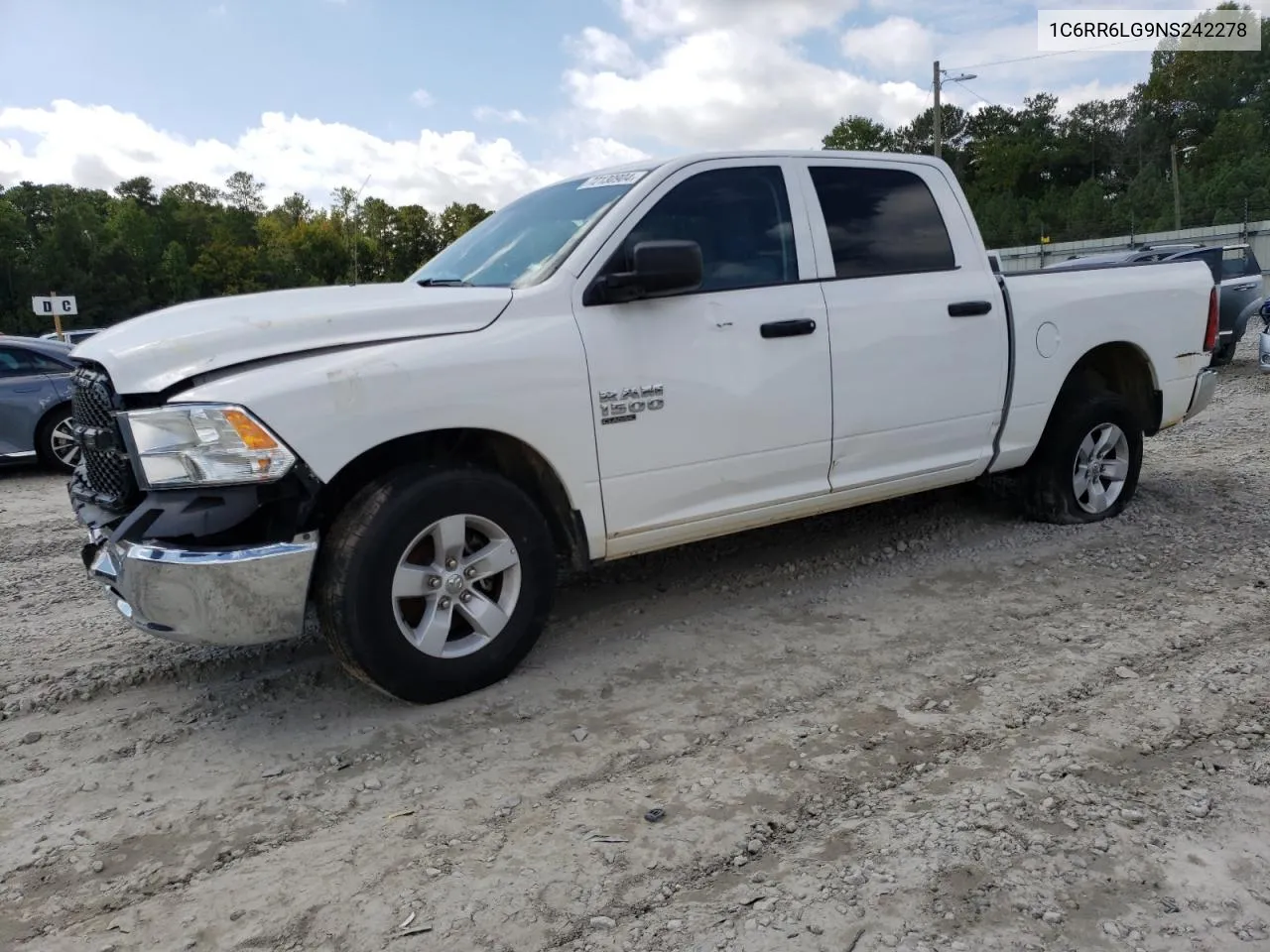 2022 Ram 1500 Classic Slt VIN: 1C6RR6LG9NS242278 Lot: 72130904