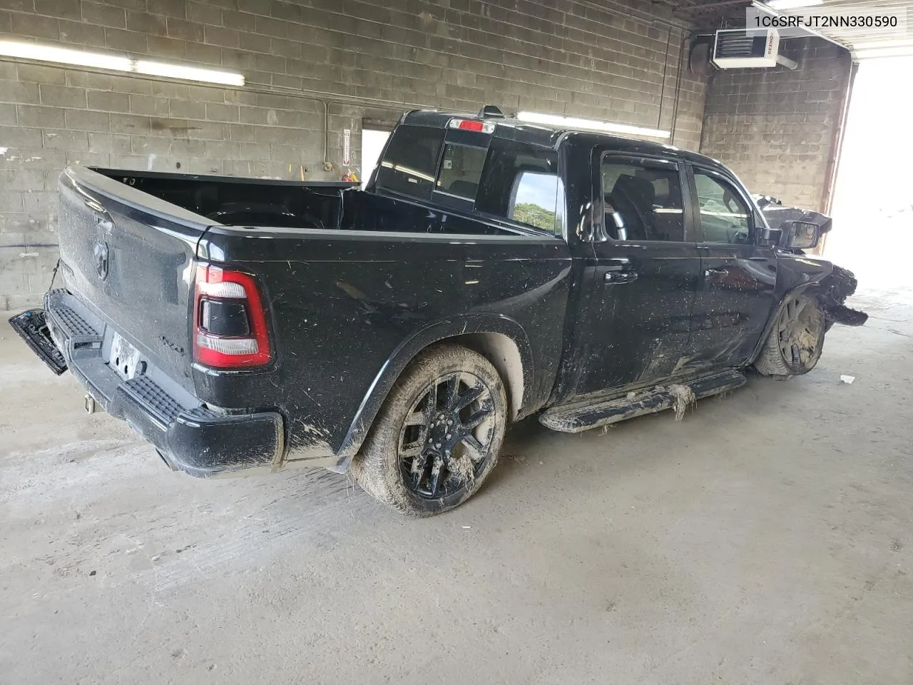 2022 Ram 1500 Laramie VIN: 1C6SRFJT2NN330590 Lot: 72191754