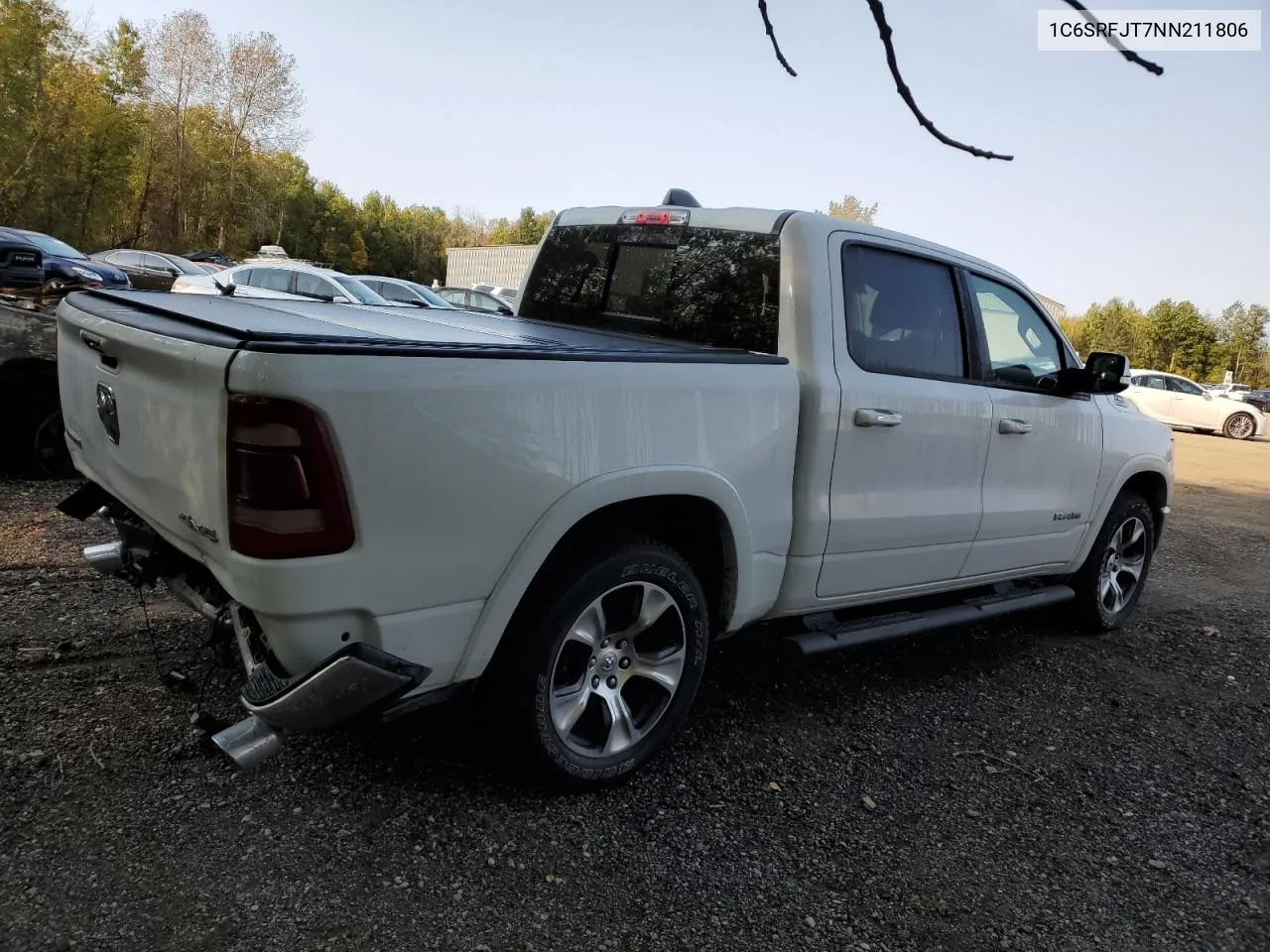 2022 Ram 1500 Laramie VIN: 1C6SRFJT7NN211806 Lot: 72241124