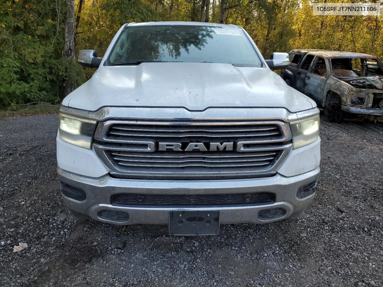 2022 Ram 1500 Laramie VIN: 1C6SRFJT7NN211806 Lot: 72241124