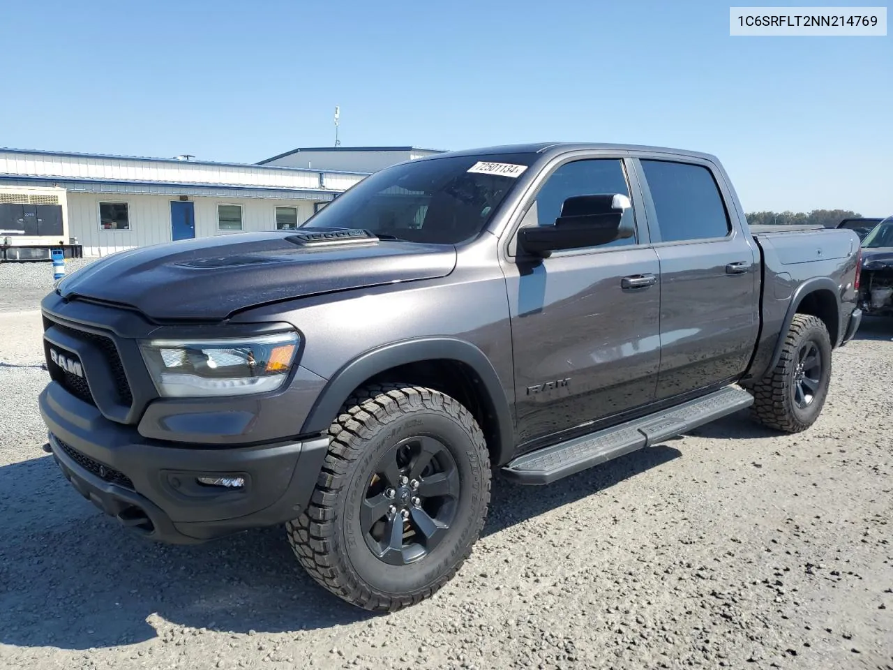 2022 Ram 1500 Rebel VIN: 1C6SRFLT2NN214769 Lot: 72501134