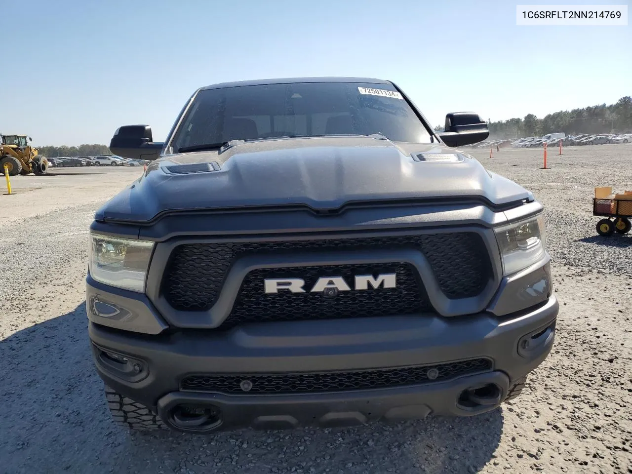 2022 Ram 1500 Rebel VIN: 1C6SRFLT2NN214769 Lot: 72501134