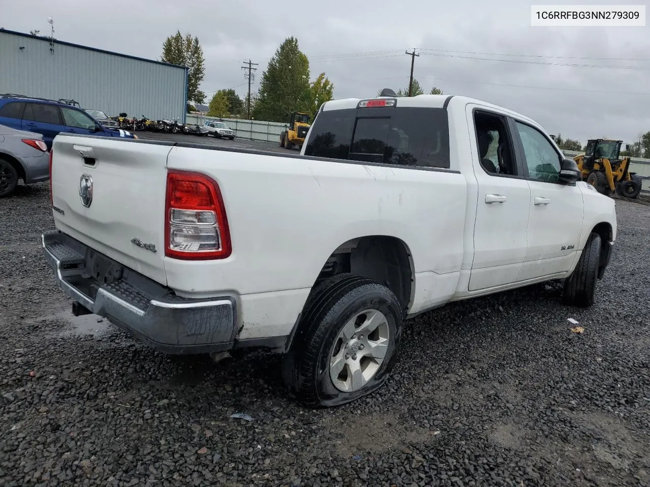 2022 Ram 1500 Big Horn/Lone Star VIN: 1C6RRFBG3NN279309 Lot: 72571504