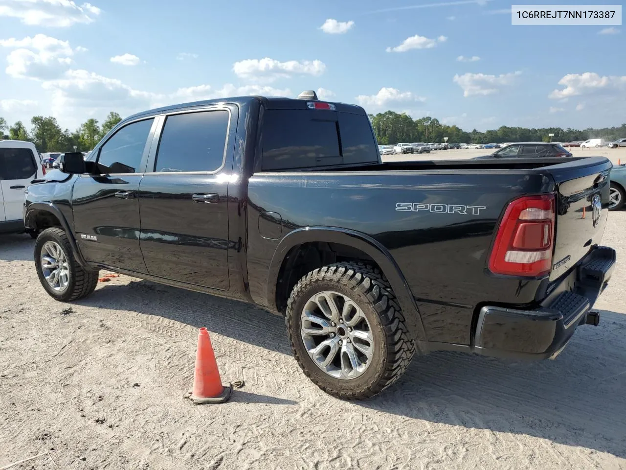 2022 Ram 1500 Laramie VIN: 1C6RREJT7NN173387 Lot: 72777804