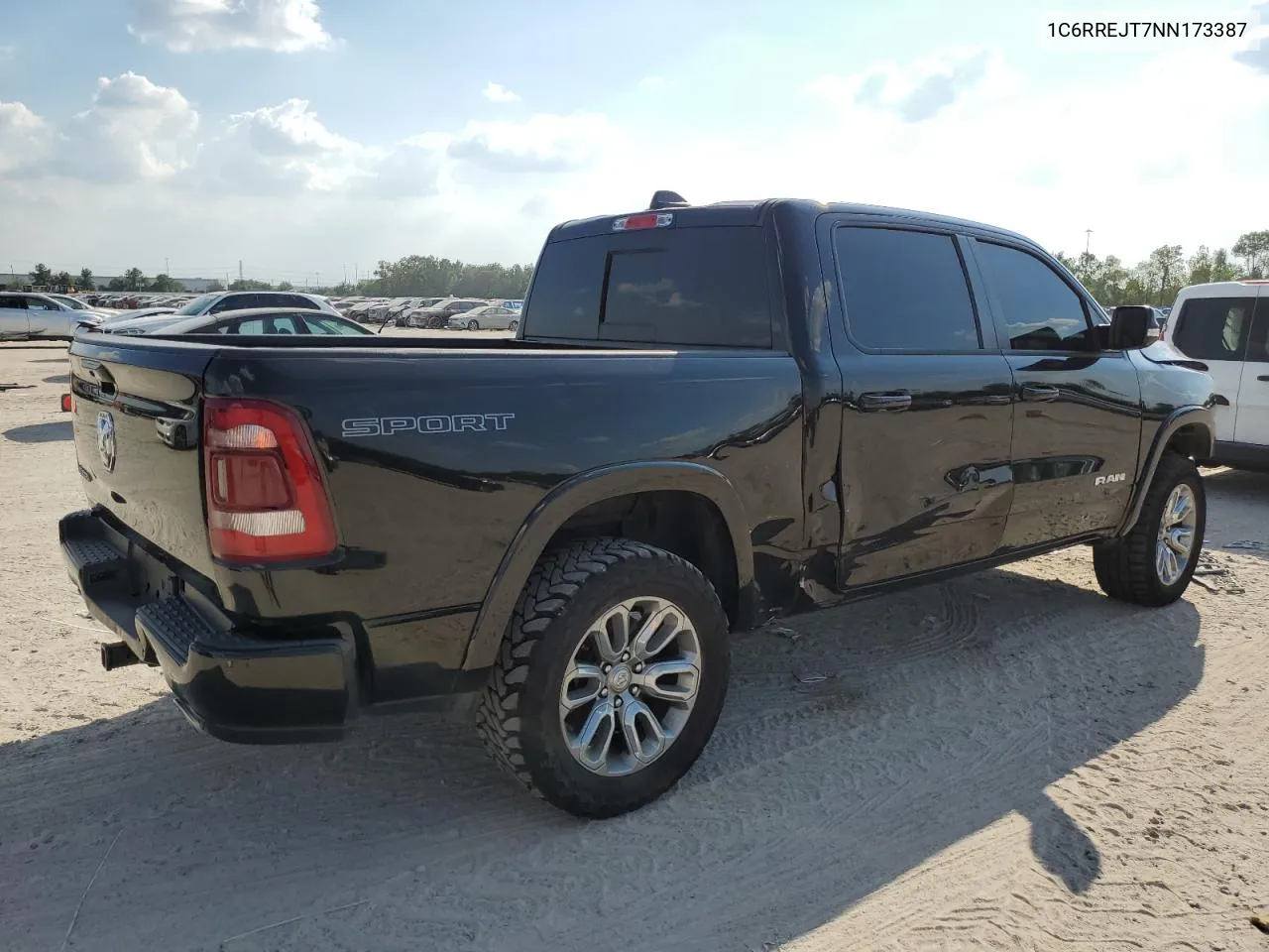 2022 Ram 1500 Laramie VIN: 1C6RREJT7NN173387 Lot: 72777804