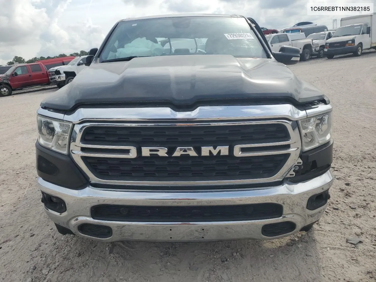 2022 Ram 1500 Big Horn/Lone Star VIN: 1C6RREBT1NN382185 Lot: 72938024