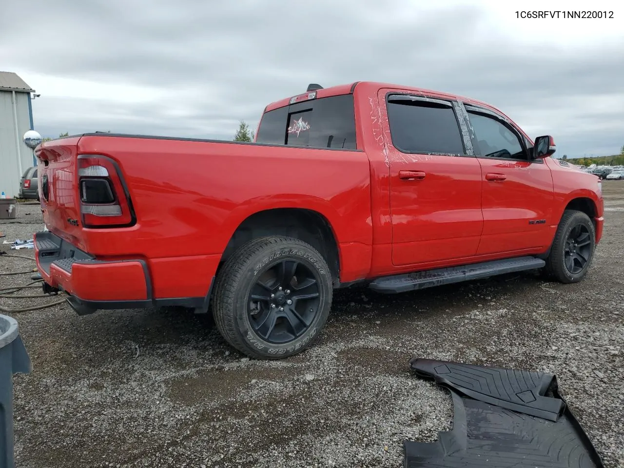 2022 Ram 1500 Sport VIN: 1C6SRFVT1NN220012 Lot: 73102364