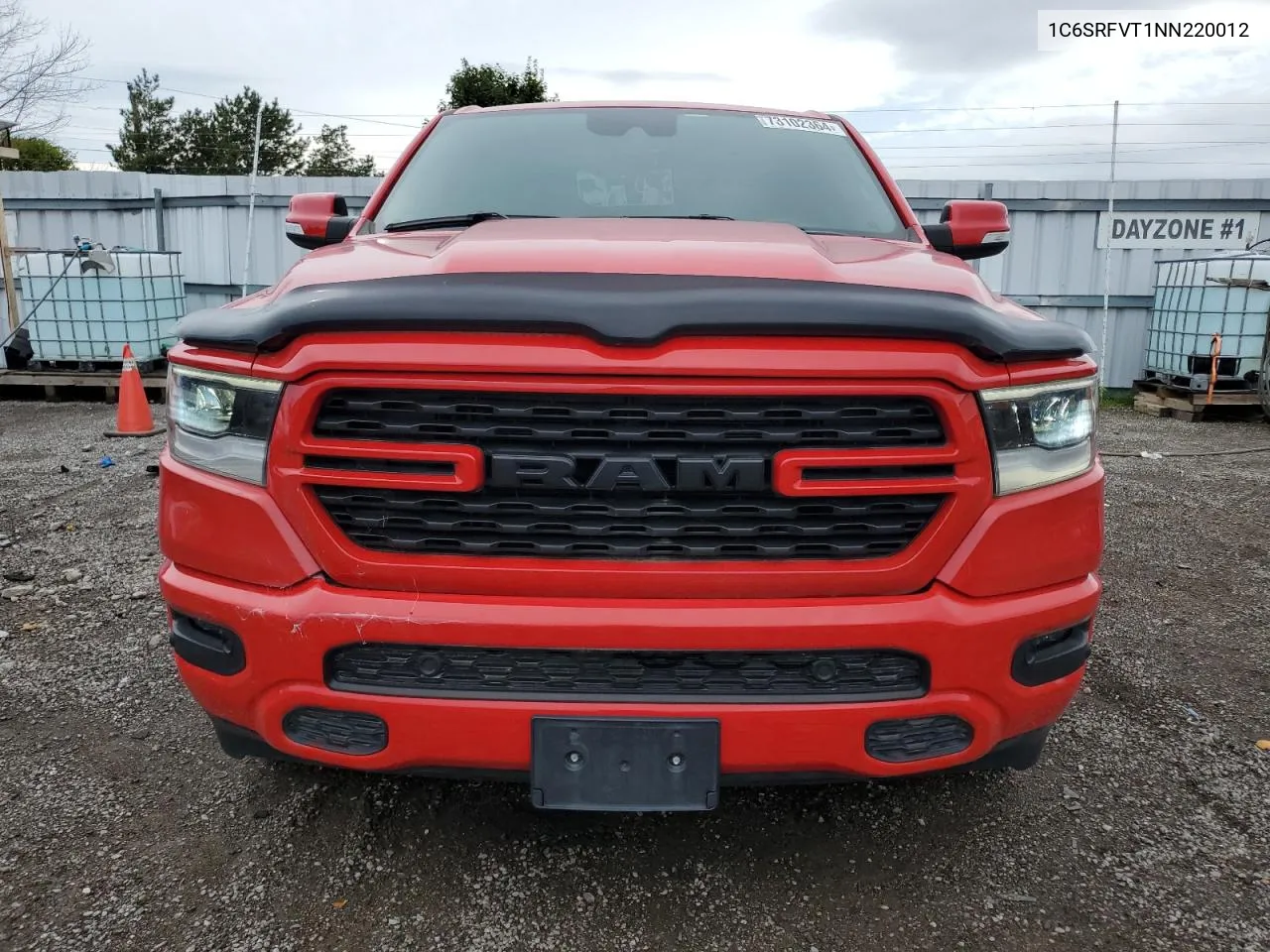 1C6SRFVT1NN220012 2022 Ram 1500 Sport