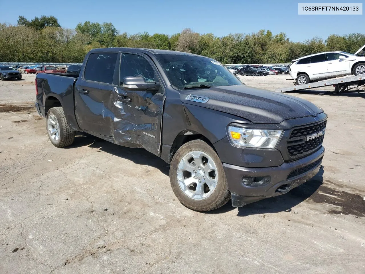 2022 Ram 1500 Big Horn/Lone Star VIN: 1C6SRFFT7NN420133 Lot: 73491354