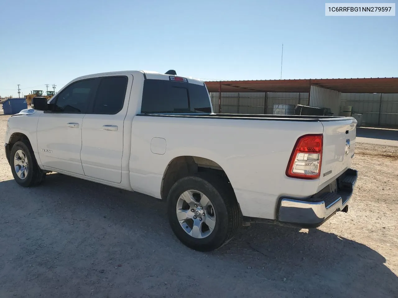 2022 Ram 1500 Big Horn/Lone Star VIN: 1C6RRFBG1NN279597 Lot: 73613224