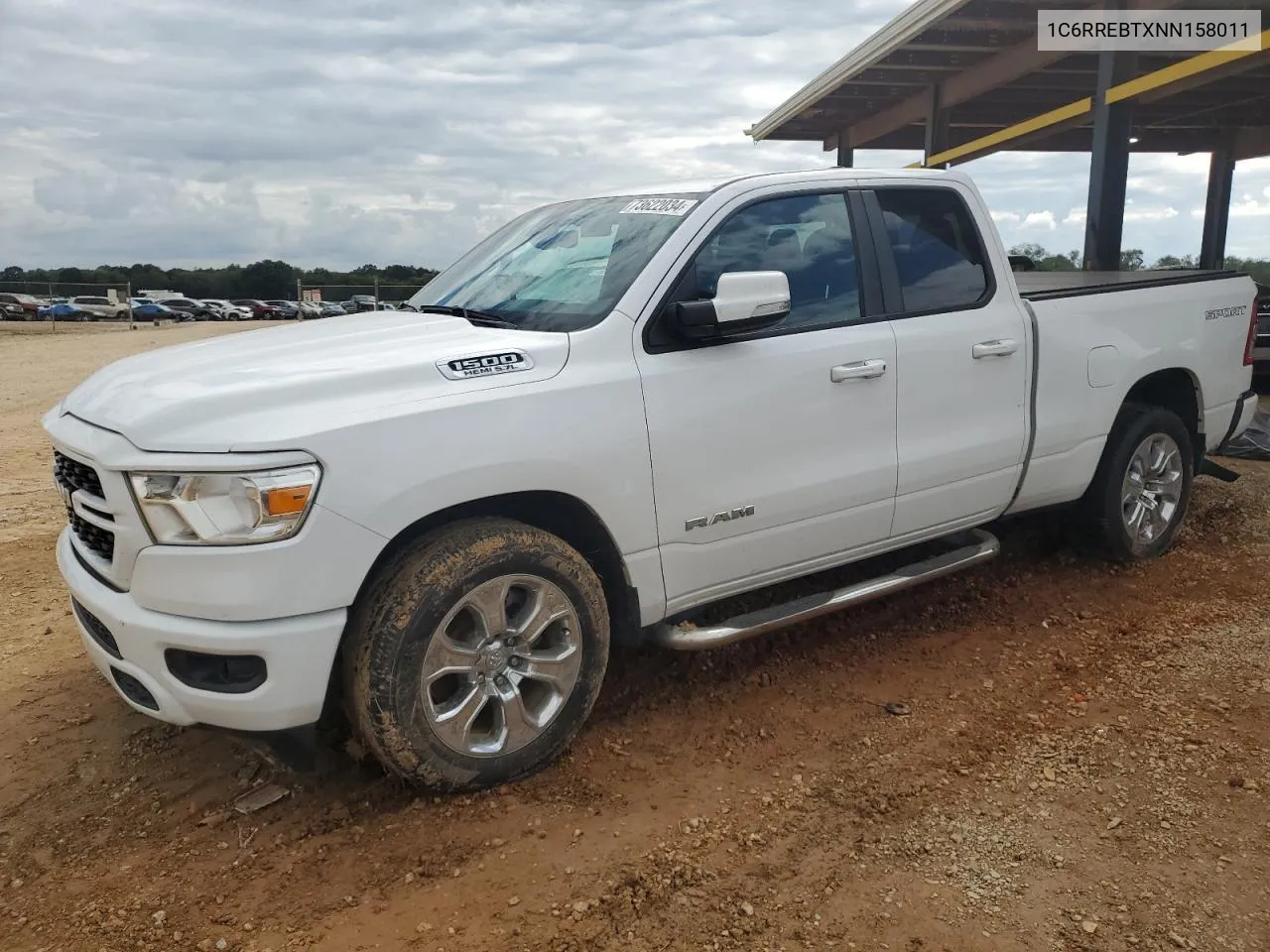 2022 Ram 1500 Big Horn/Lone Star VIN: 1C6RREBTXNN158011 Lot: 73622034