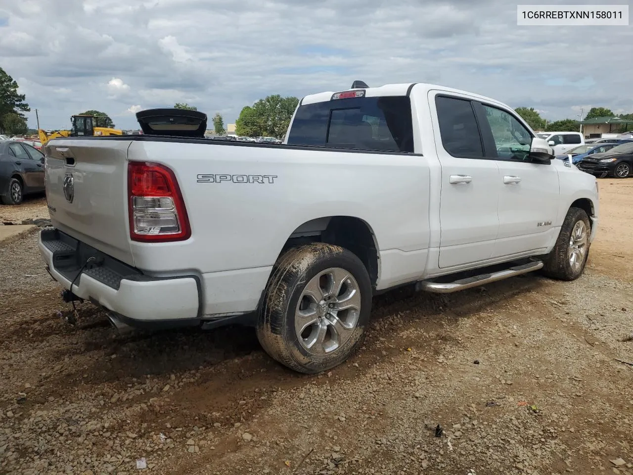 2022 Ram 1500 Big Horn/Lone Star VIN: 1C6RREBTXNN158011 Lot: 73622034