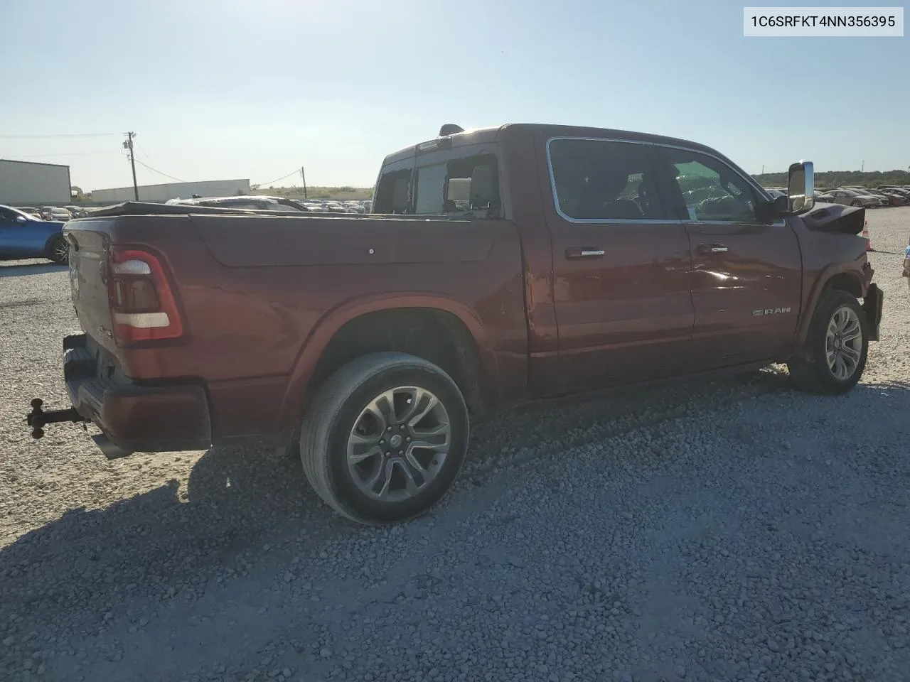 2022 Ram 1500 Longhorn VIN: 1C6SRFKT4NN356395 Lot: 73632144