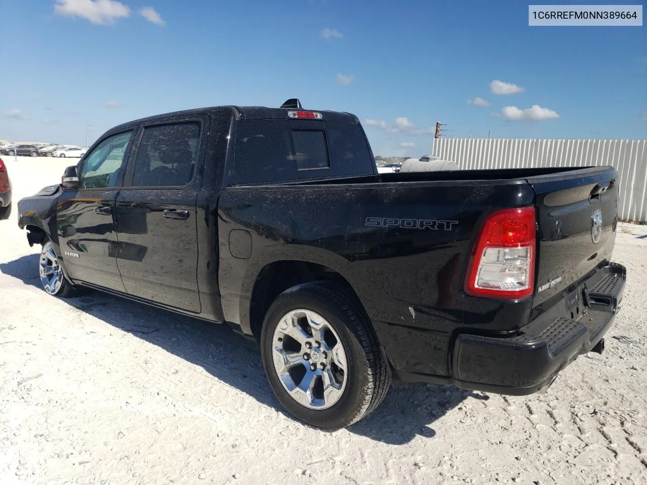 2022 Ram 1500 Big Horn/Lone Star VIN: 1C6RREFM0NN389664 Lot: 73679774