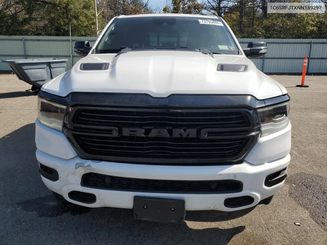 2022 Ram 1500 Laramie VIN: 1C6SRFJTXNN189297 Lot: 73705484