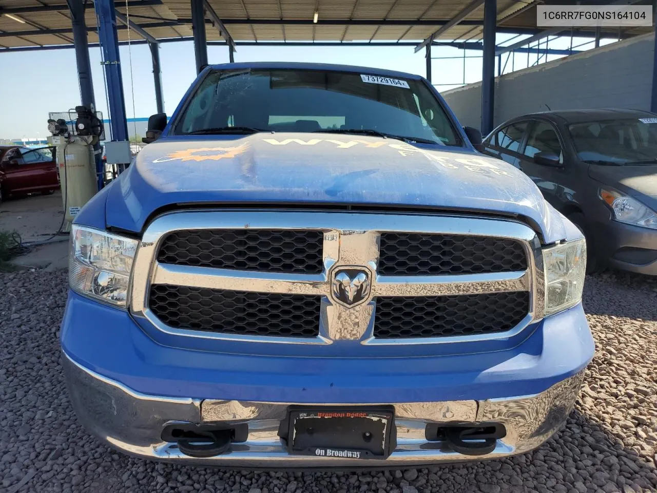 2022 Ram 1500 Classic Tradesman VIN: 1C6RR7FG0NS164104 Lot: 73729164