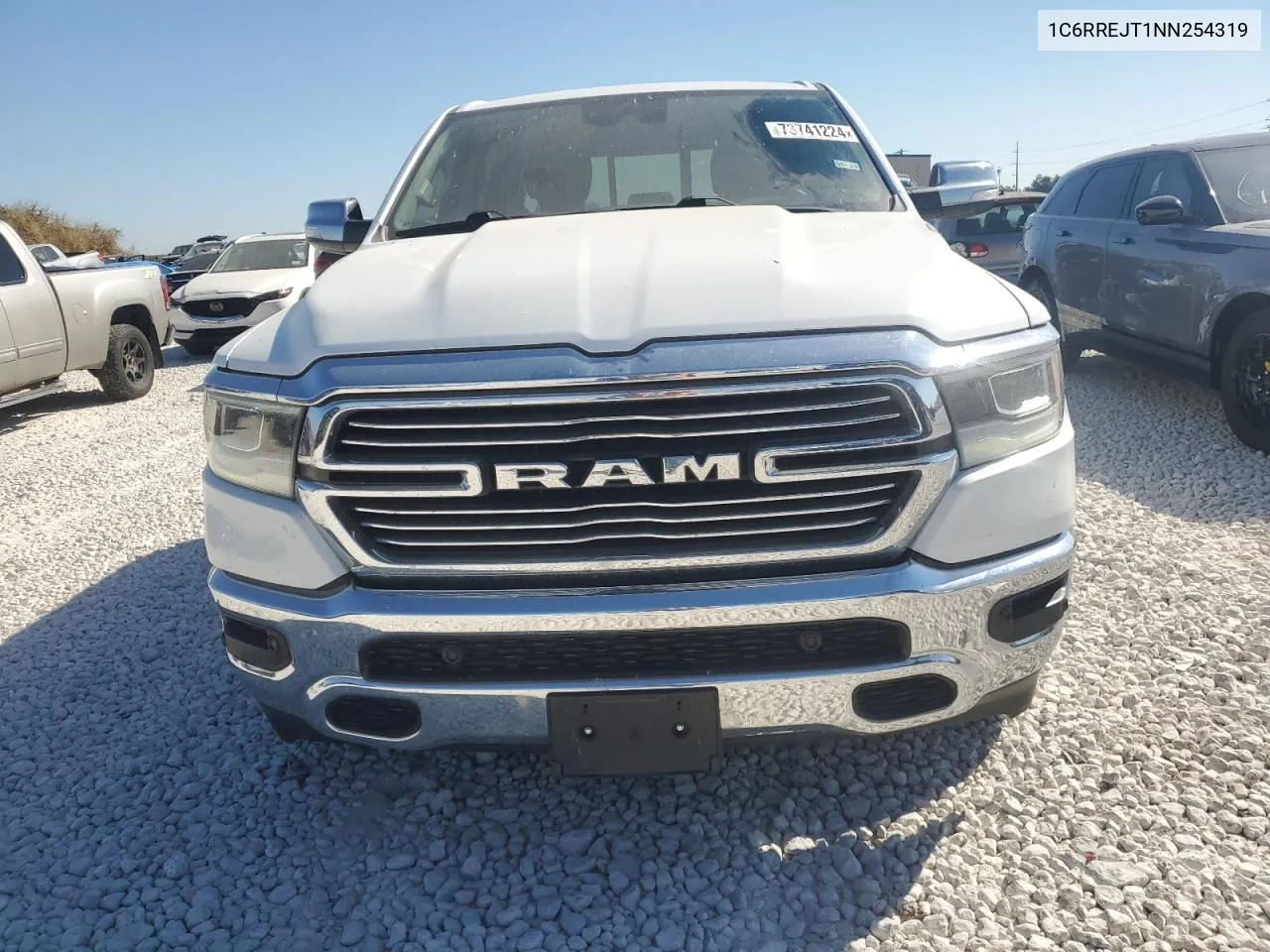 2022 Ram 1500 Laramie VIN: 1C6RREJT1NN254319 Lot: 73741224