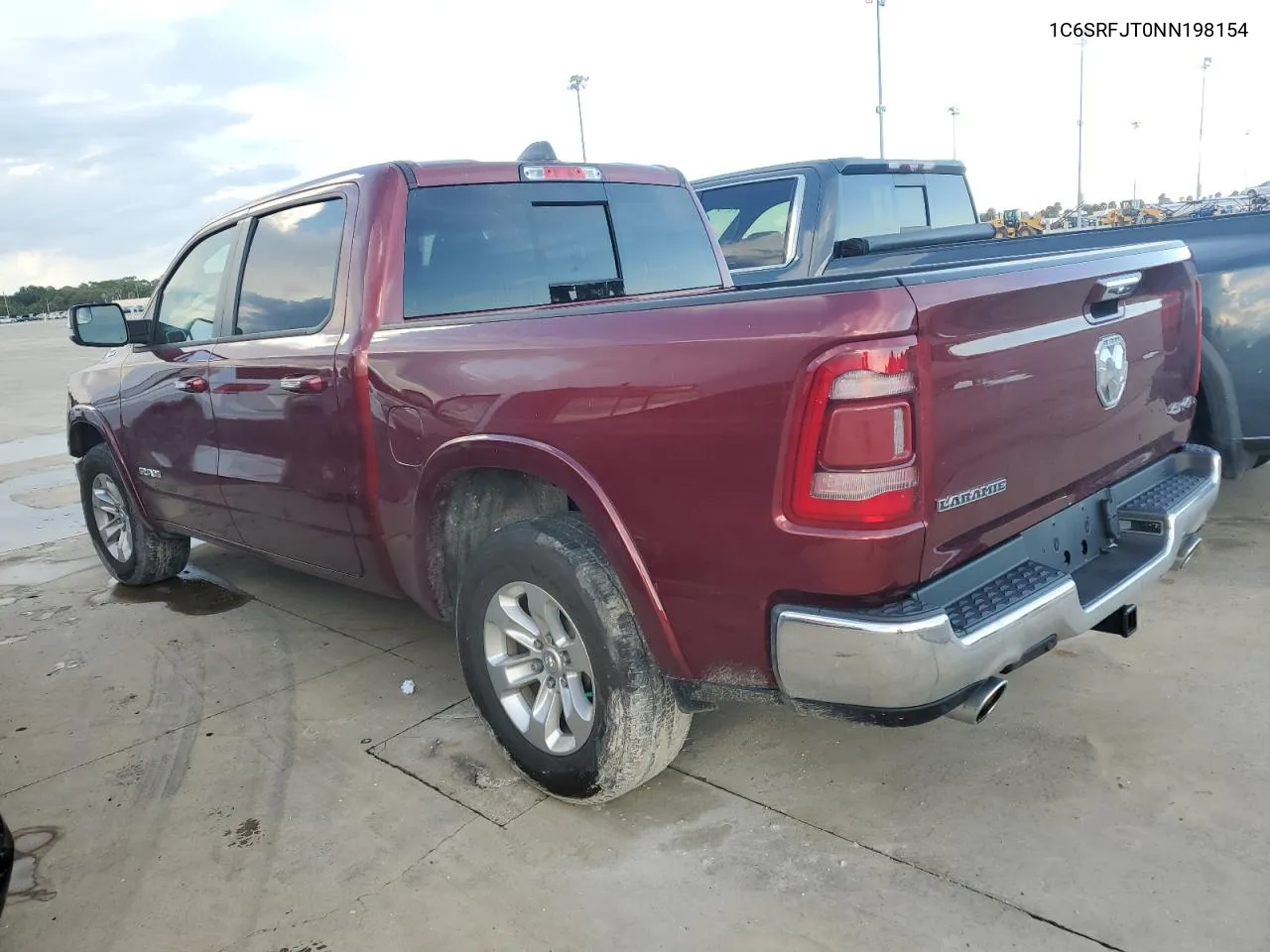 2022 Ram 1500 Laramie VIN: 1C6SRFJT0NN198154 Lot: 73778004