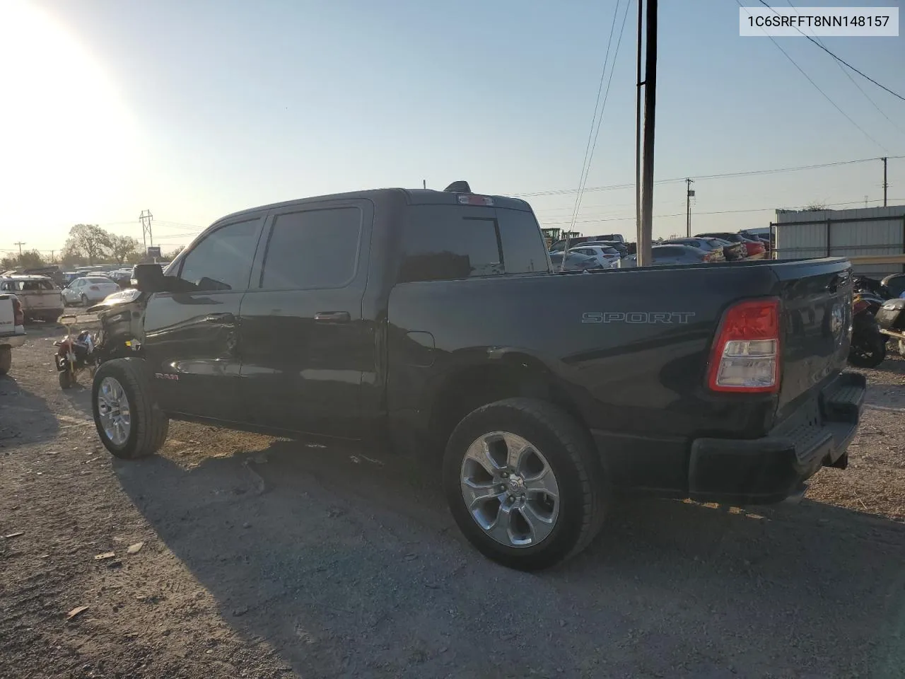 2022 Ram 1500 Big Horn/Lone Star VIN: 1C6SRFFT8NN148157 Lot: 73784194