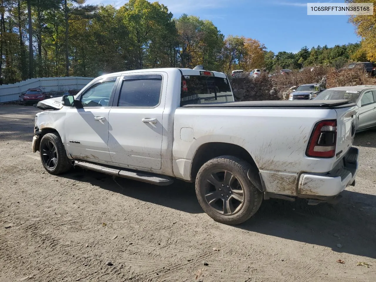 2022 Ram 1500 Big Horn/Lone Star VIN: 1C6SRFFT3NN385168 Lot: 73819044