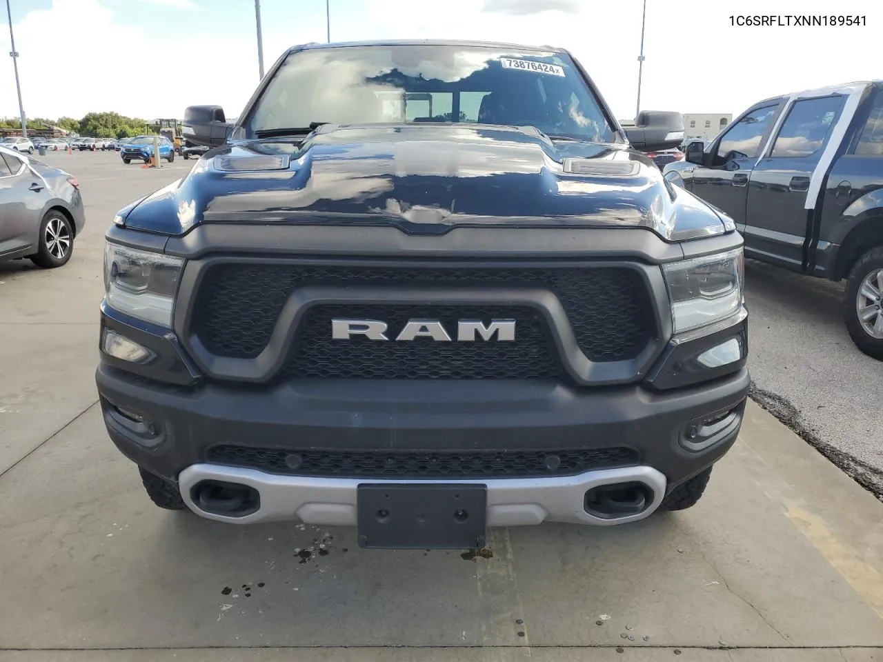 2022 Ram 1500 Rebel VIN: 1C6SRFLTXNN189541 Lot: 73876424