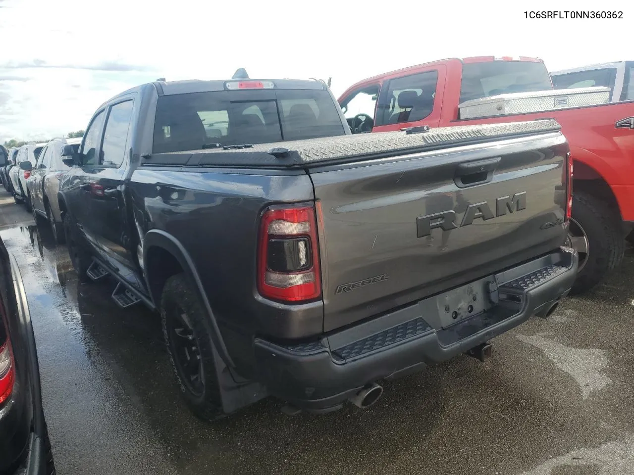 2022 Ram 1500 Rebel VIN: 1C6SRFLT0NN360362 Lot: 73886594