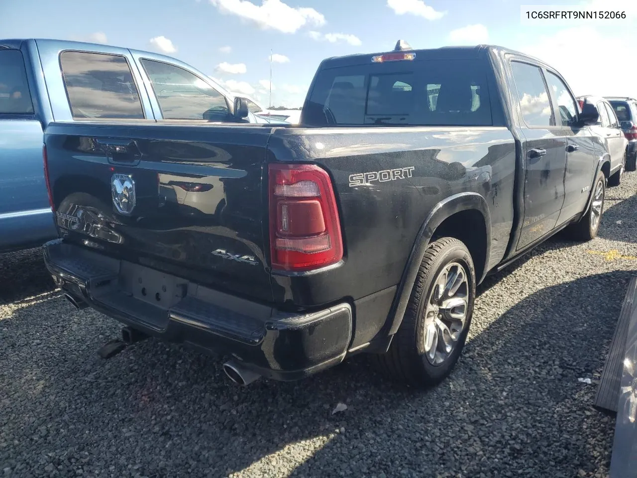 2022 Ram 1500 Laramie VIN: 1C6SRFRT9NN152066 Lot: 73915334