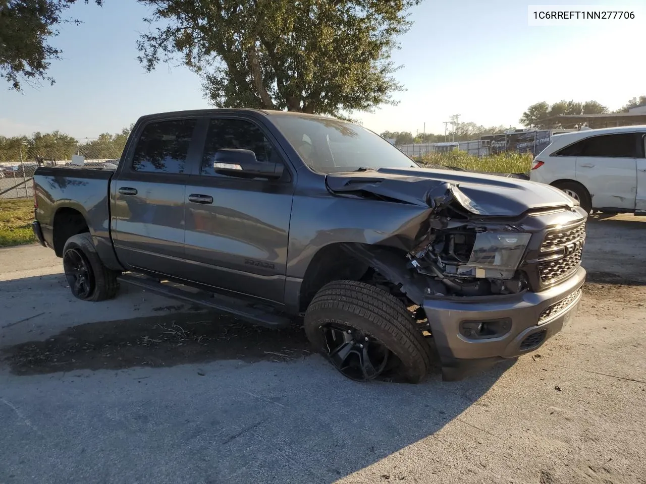 2022 Ram 1500 Big Horn/Lone Star VIN: 1C6RREFT1NN277706 Lot: 74068414