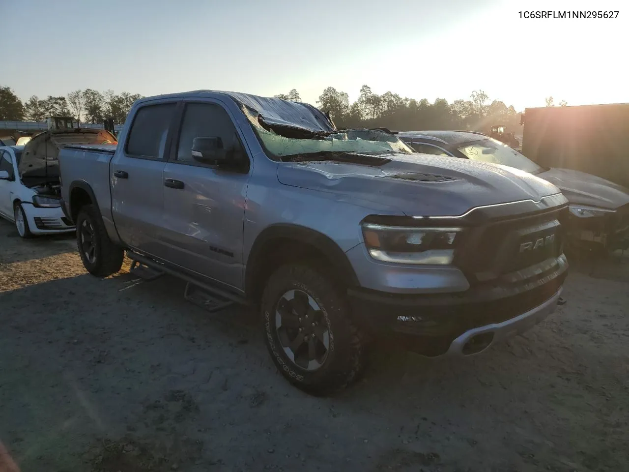 2022 Ram 1500 Rebel VIN: 1C6SRFLM1NN295627 Lot: 74204704