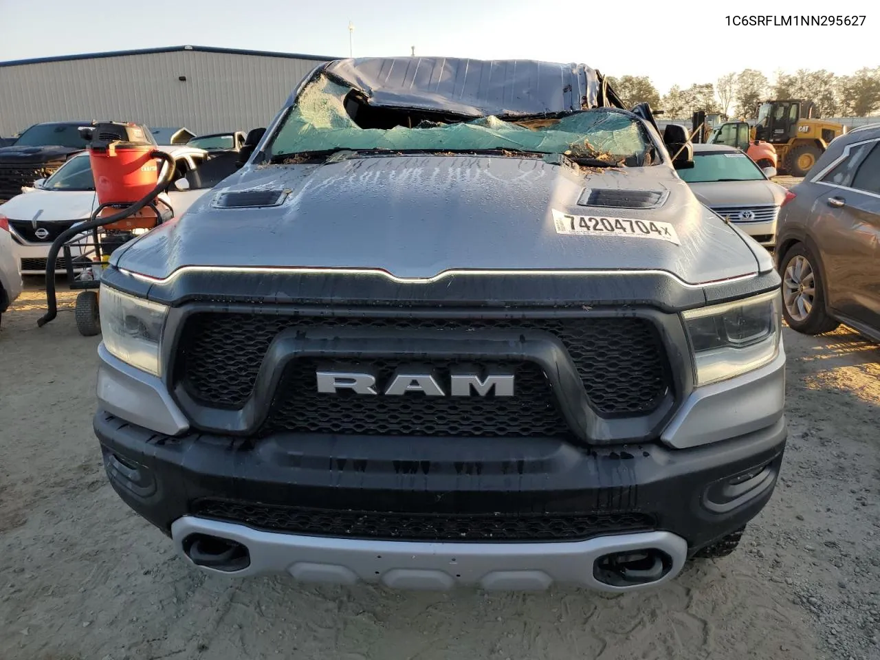 2022 Ram 1500 Rebel VIN: 1C6SRFLM1NN295627 Lot: 74204704