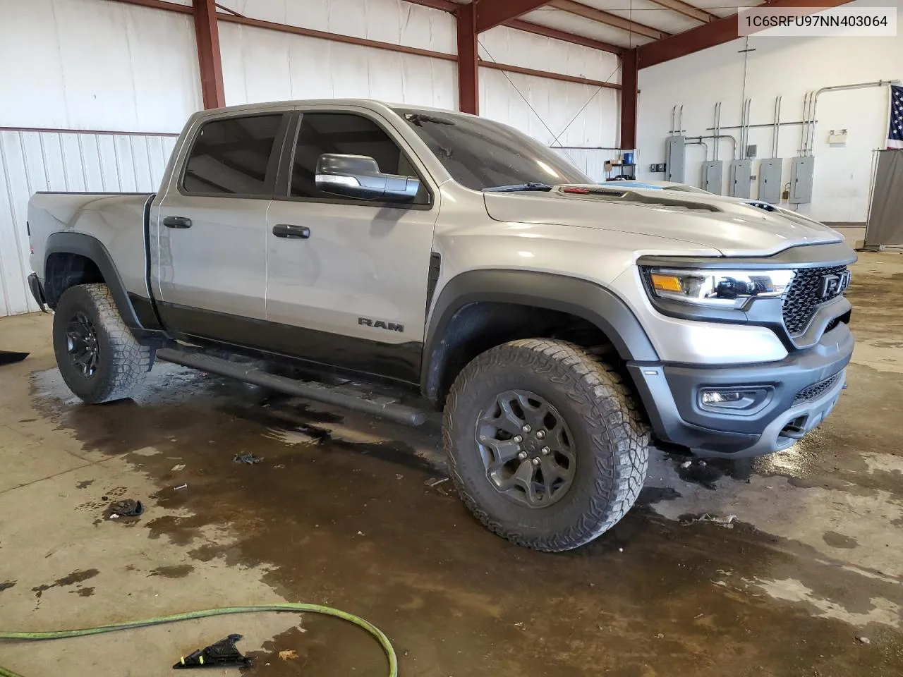 2022 Ram 1500 Trx VIN: 1C6SRFU97NN403064 Lot: 74445324