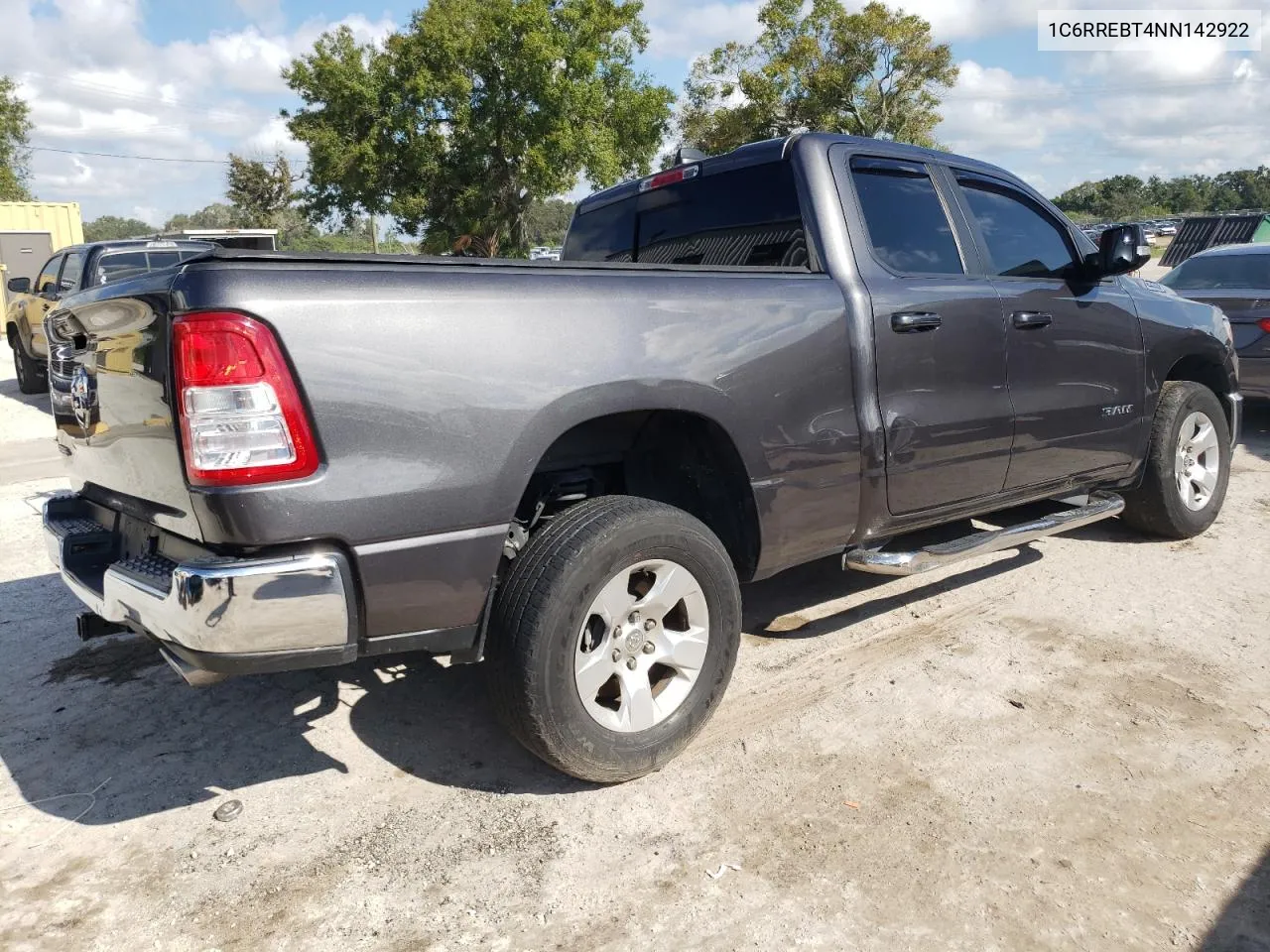 2022 Ram 1500 Big Horn/Lone Star VIN: 1C6RREBT4NN142922 Lot: 74474744