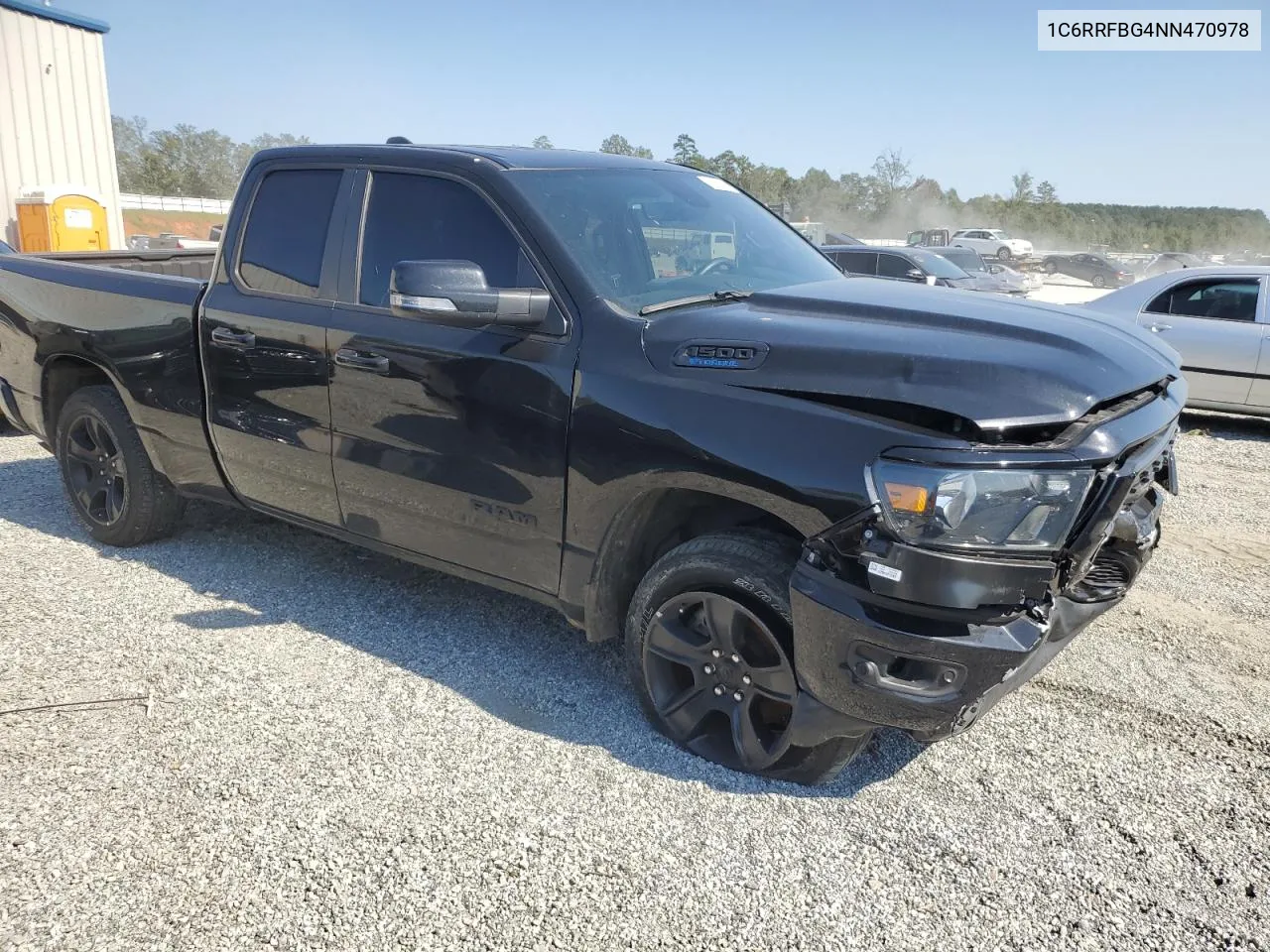 2022 Ram 1500 Big Horn/Lone Star VIN: 1C6RRFBG4NN470978 Lot: 74541604